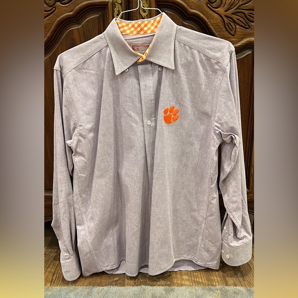 Men’s Clemson button down